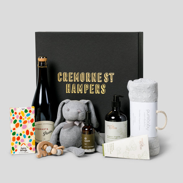 Cremorne Street Hampers - Welcome To The World Hamper Collection.  Baby gift Hampers with same day delivery. Ships nationwide.